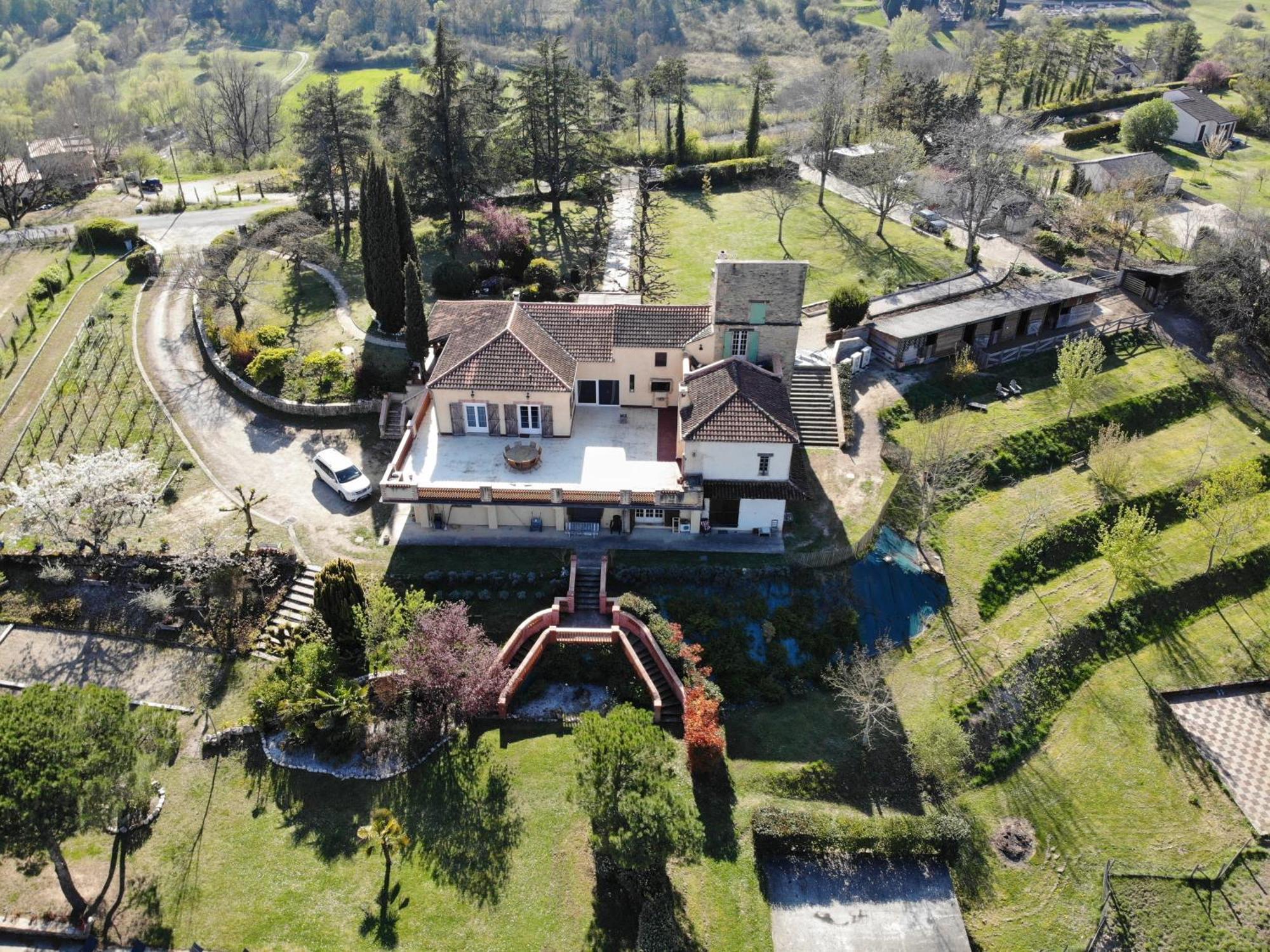 Villa Les Hauts Vallons Puylaroque Dış mekan fotoğraf